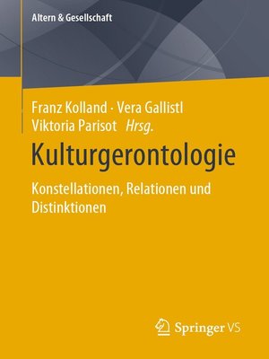 cover image of Kulturgerontologie